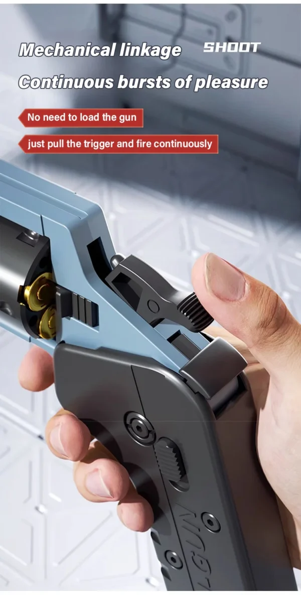 (BUY1 GET1 FREE) Alloy Security Toy (100 Bullets FREE) - Image 3