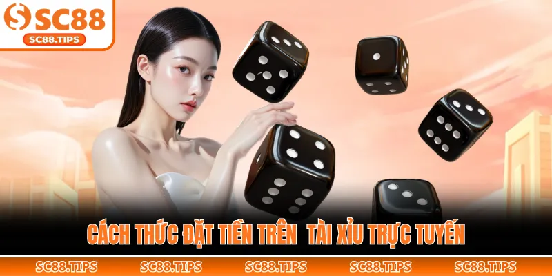 Cách thức đặt tiền trên  tài xỉu trực tuyến